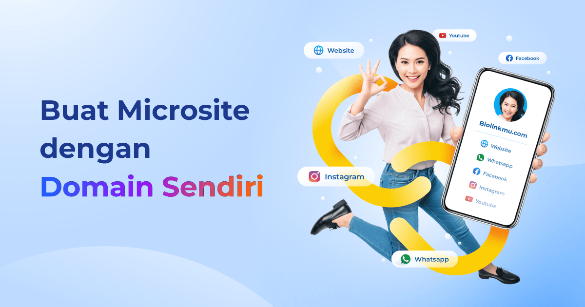 Buat Microsite dengan Nama Domainmu Sendiri